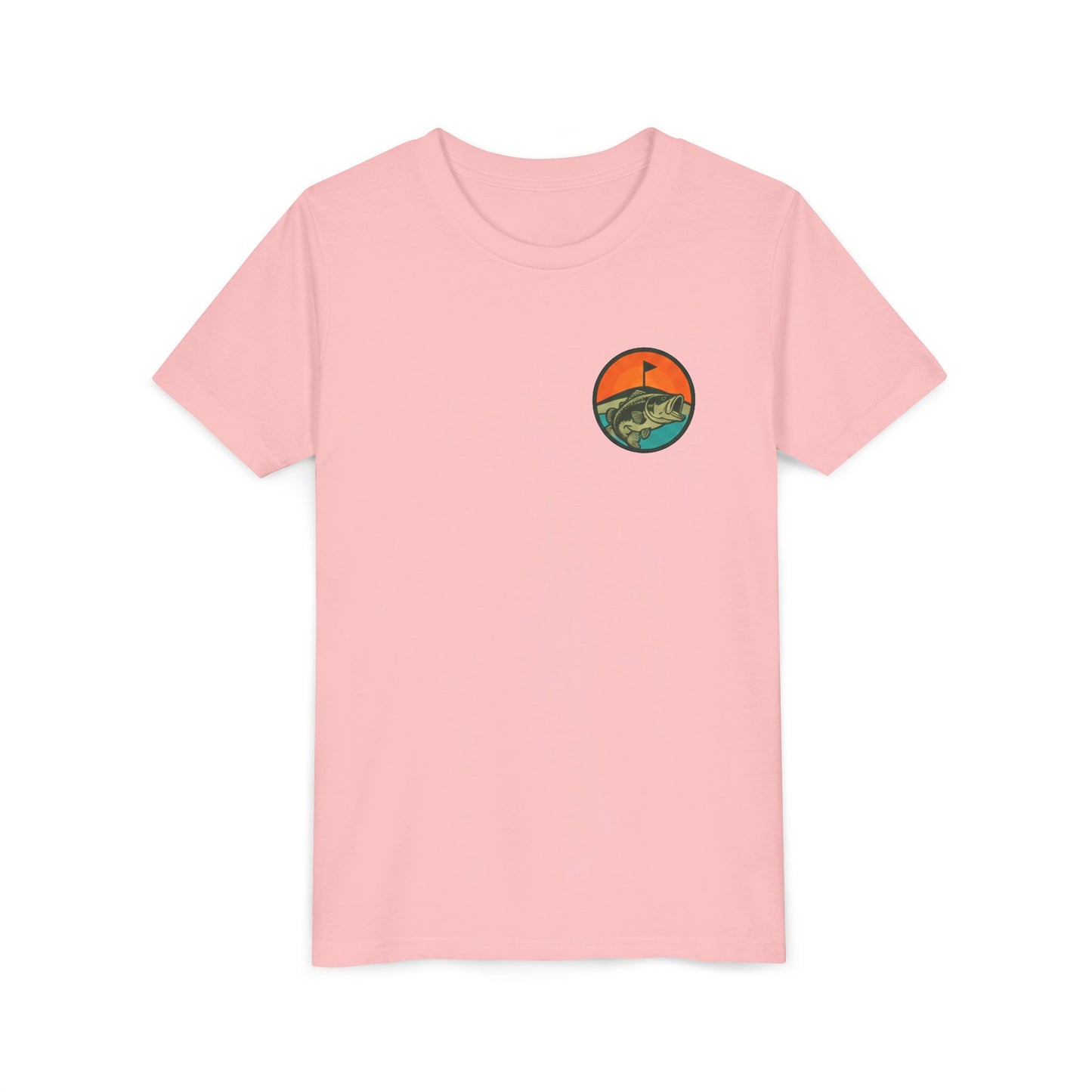 Youth Tee — Skiff Golf Co. Retro Fish Logo Short Sleeve T-Shirt