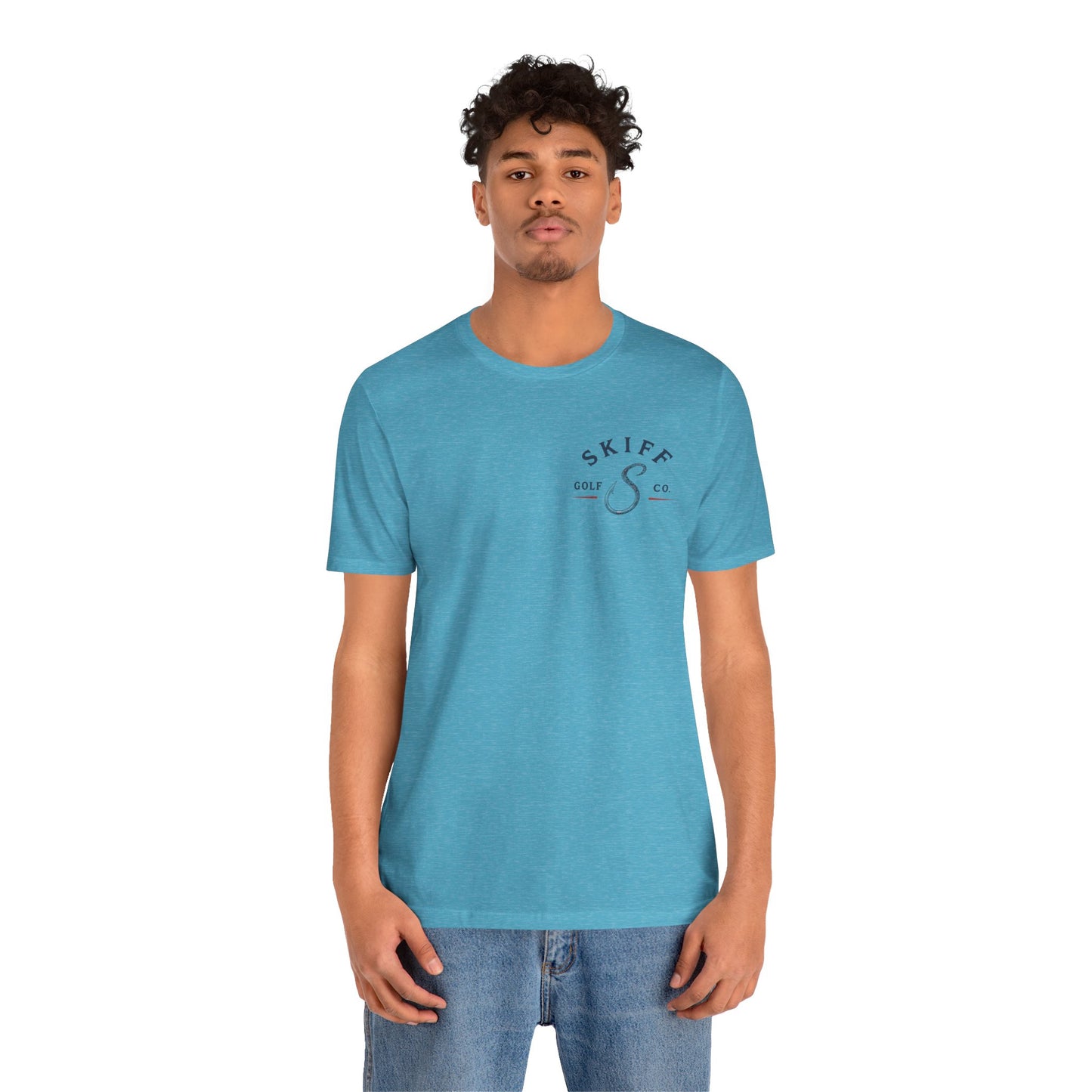 Golf Cart USA T-Shirt — "Land of the Fairways, Home of the Birdies"