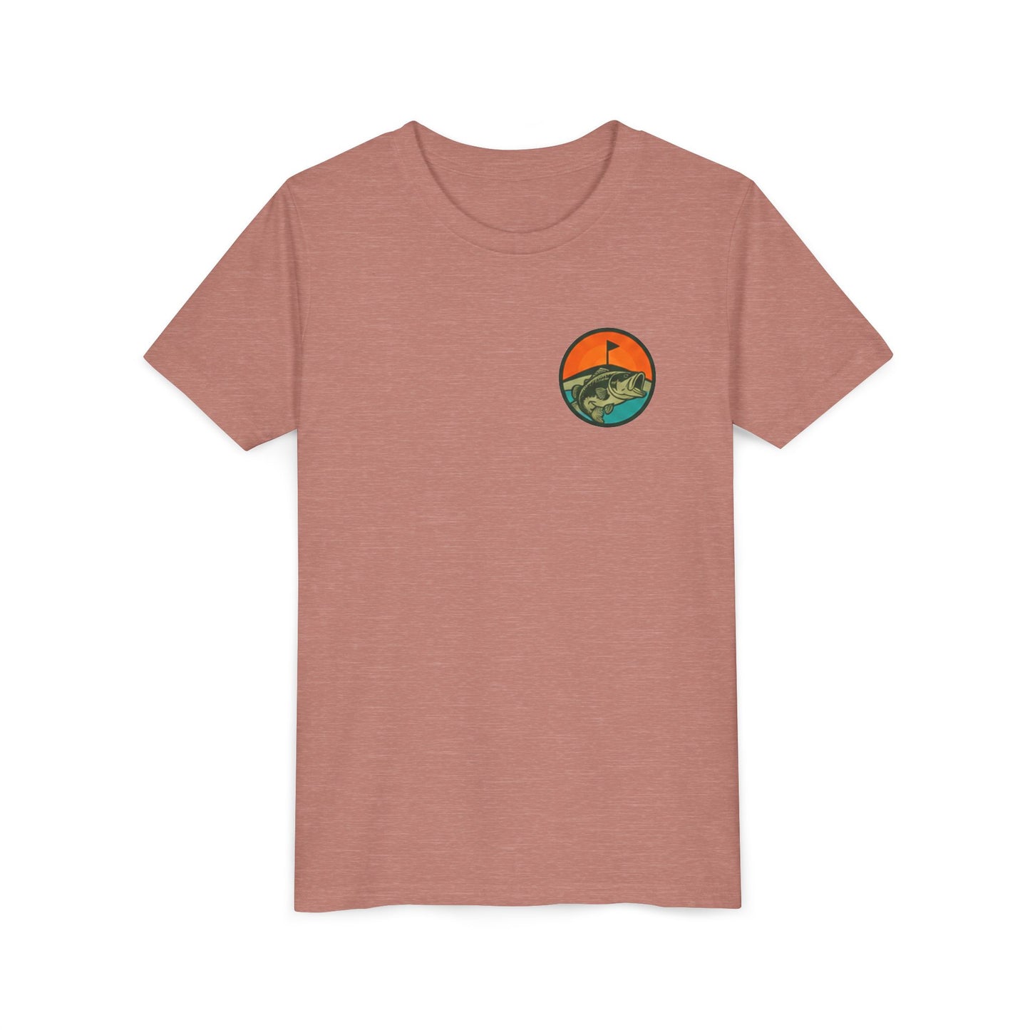 Youth Tee — Skiff Golf Co. Retro Fish Logo Short Sleeve T-Shirt