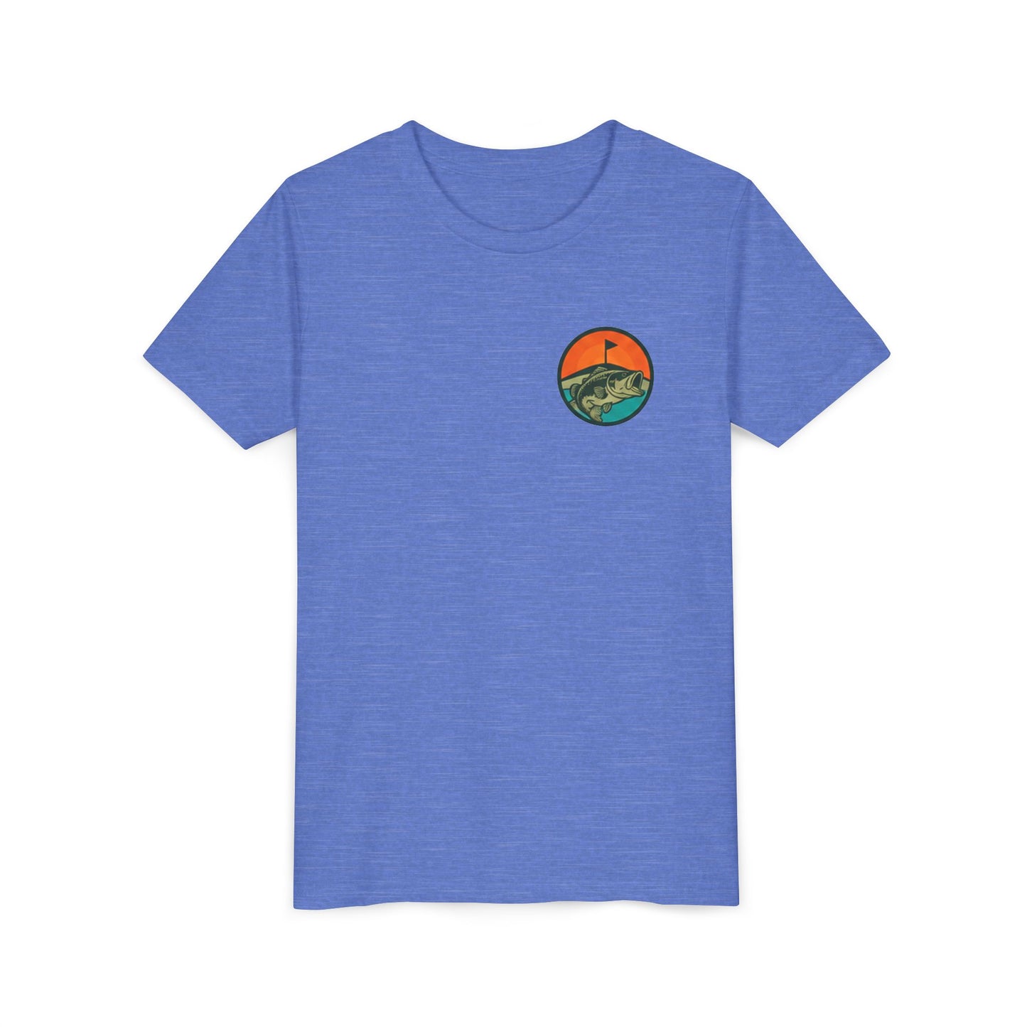 Youth Tee — Skiff Golf Co. Retro Fish Logo Short Sleeve T-Shirt