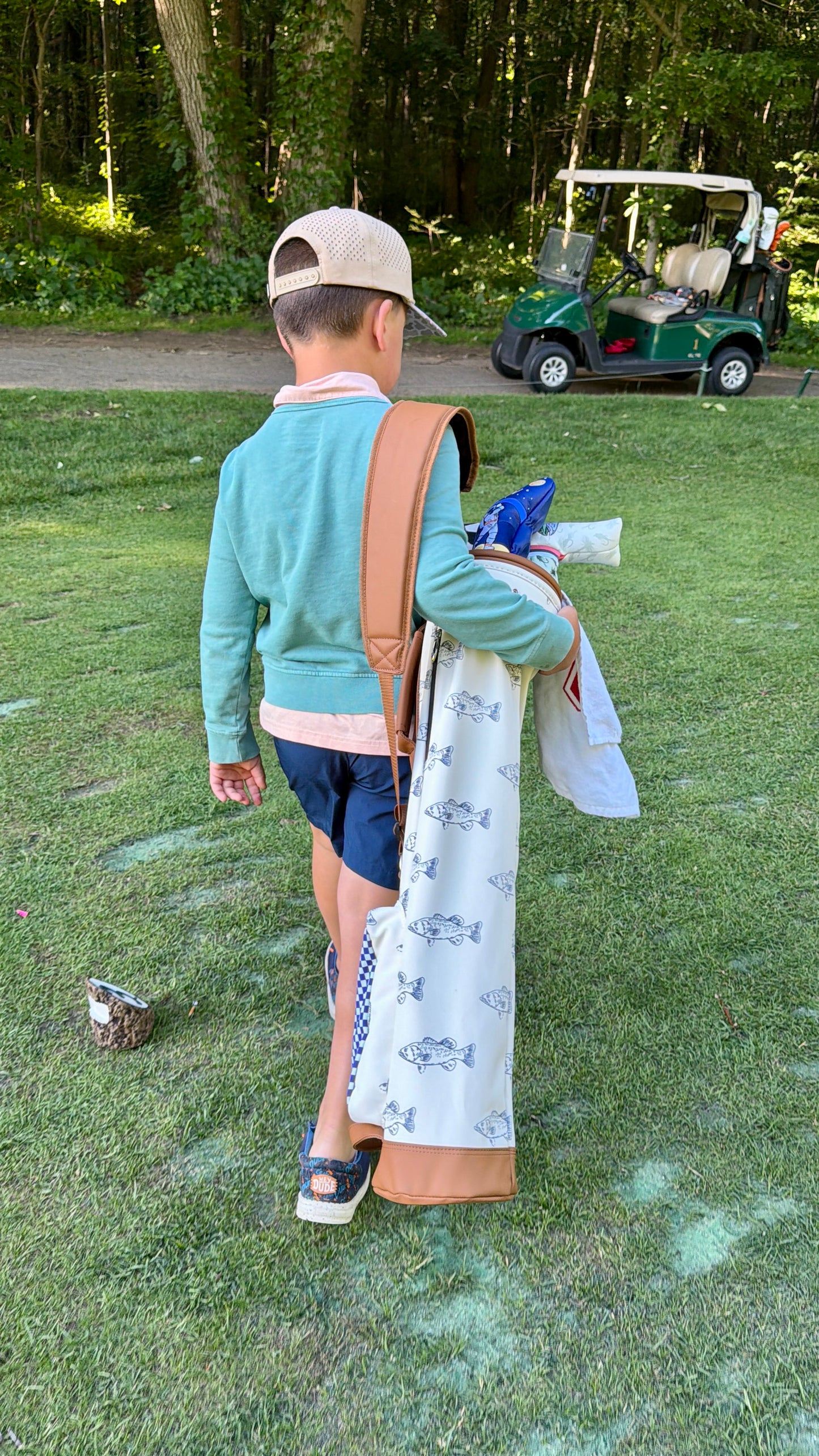 Adult Sunday Fish Golf Bag